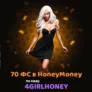 70 фриспинов по промокоду в HoneyMoney Casino